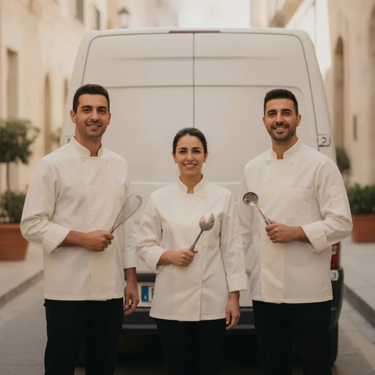 Catering de Lujo equipo en Sagrada Familia